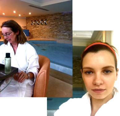 Mother-and-Daughter Spa Testing