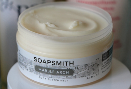 soapsmith marble arch body butter