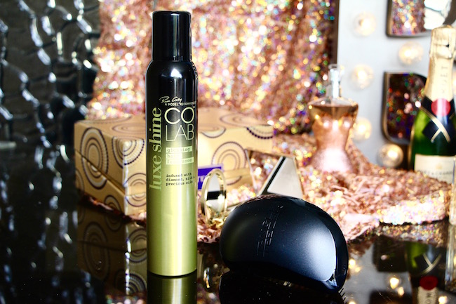 colab luxe shine hair fragrance spray