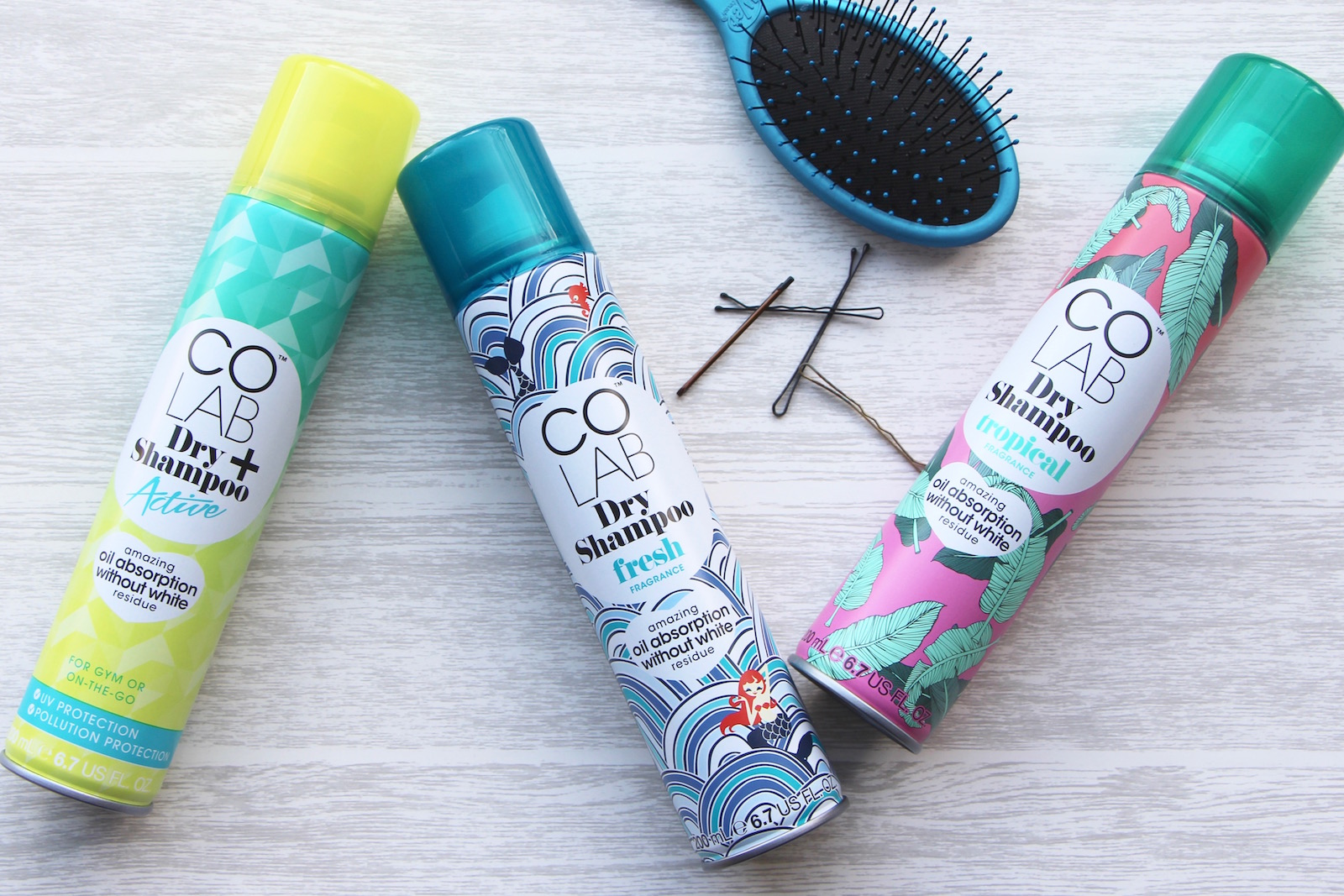 colab dry shampoo new packaging