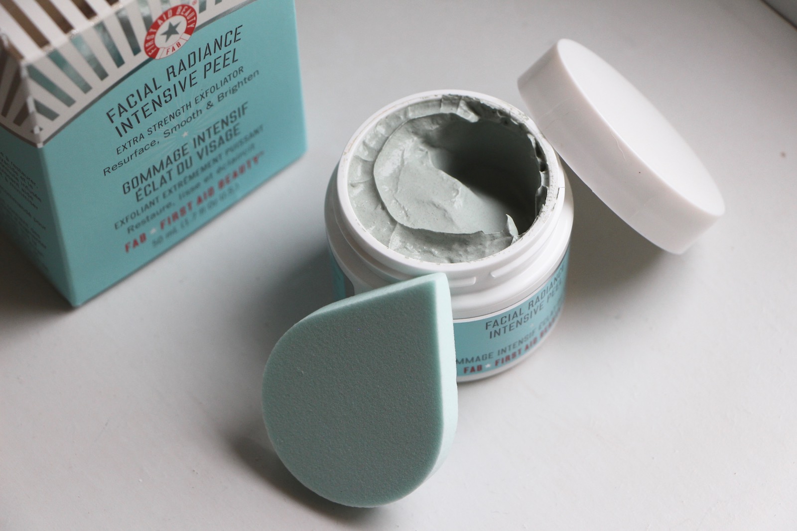 first aid beauty facial radiance intensive peel review