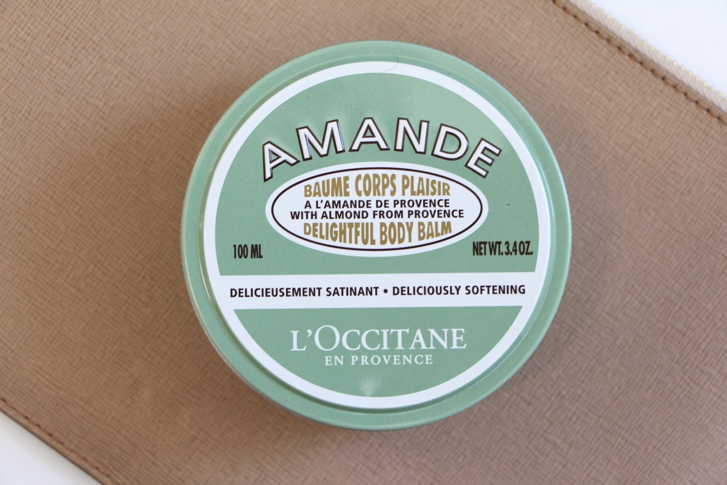 l'occitane amande body balm body cream review