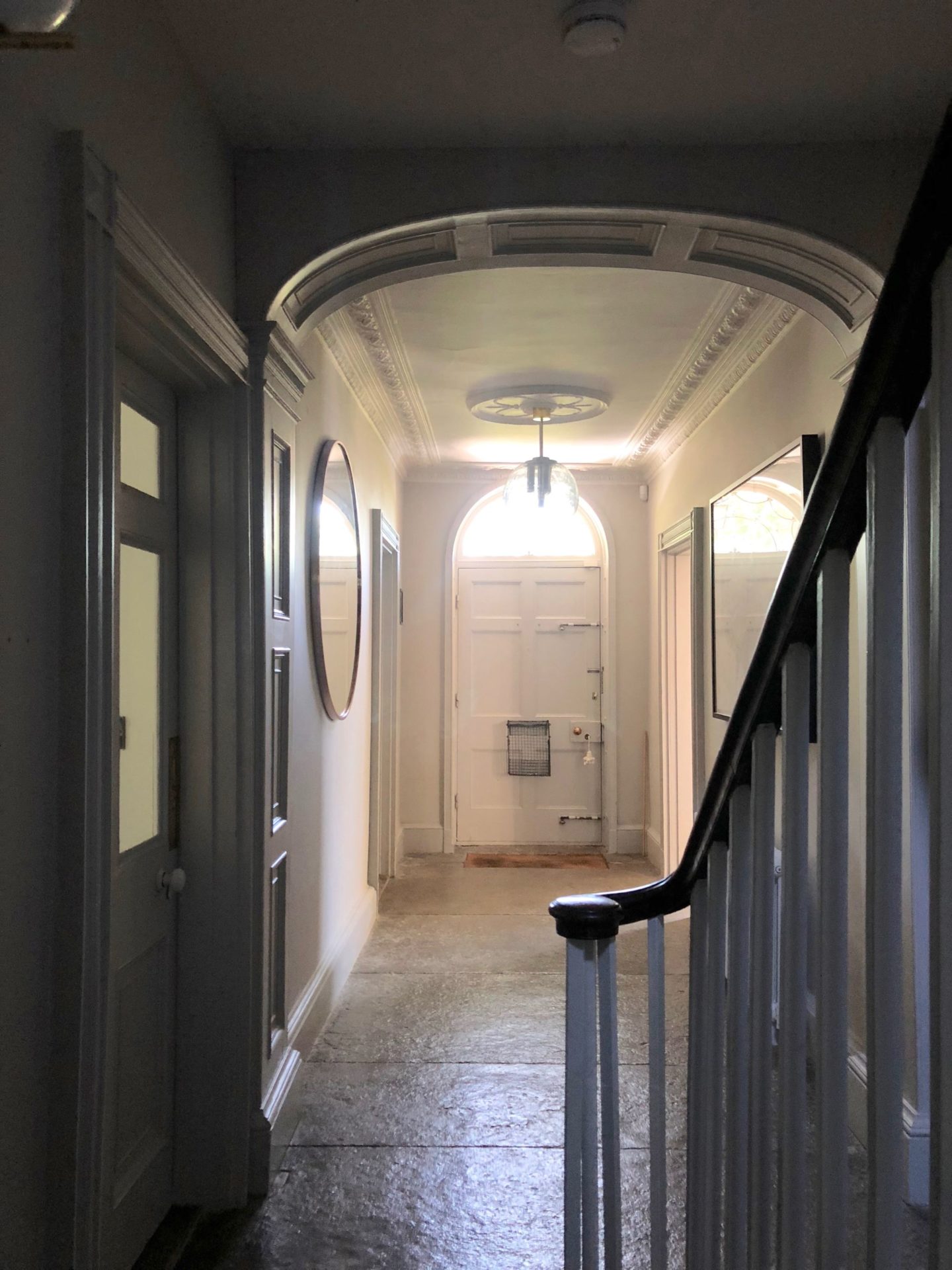 georgian hallway