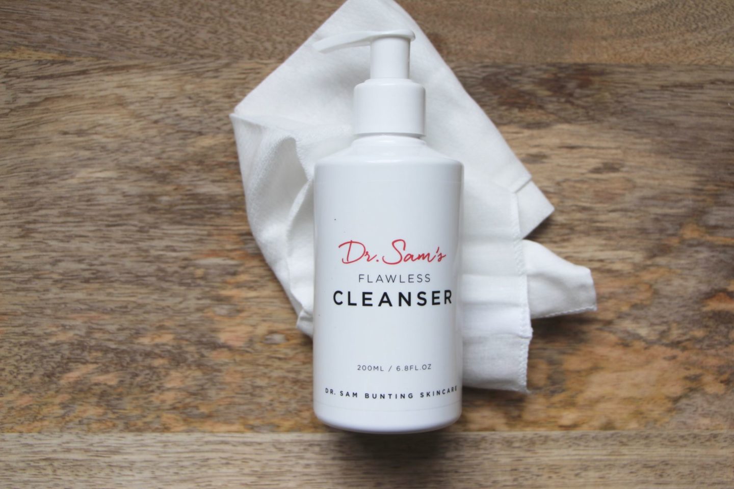 sam bunting flawless cleanser review
