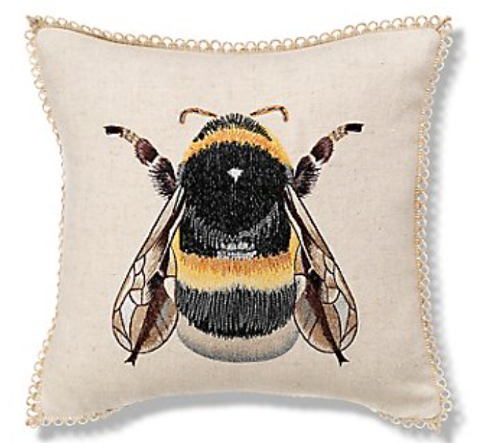 marks spencer bee cushion 