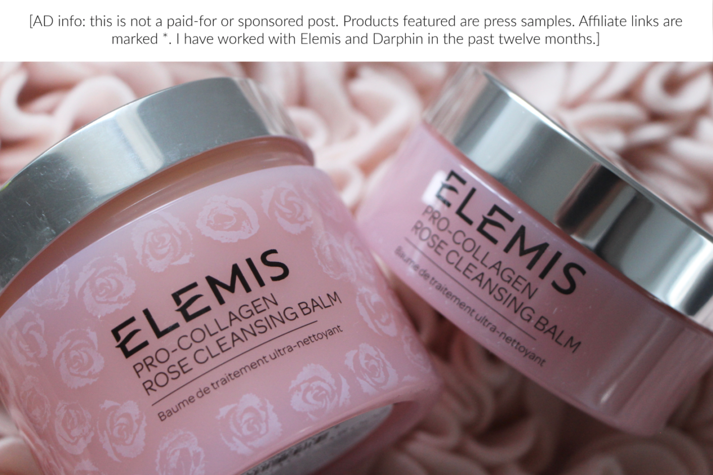 Skincare Review: Elemis Pro-Collagen Rose Cleansing Balm