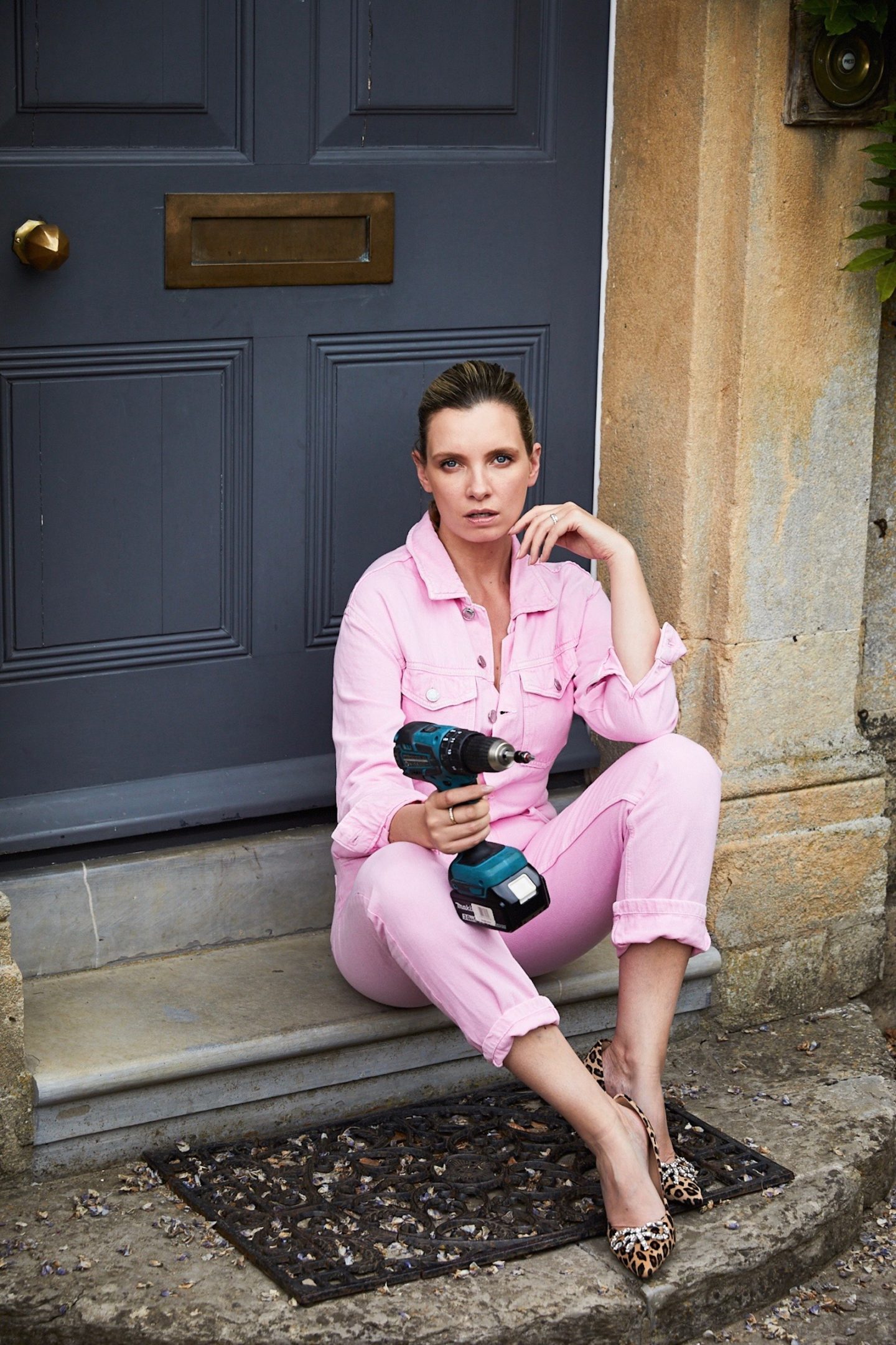 ruth crilly pink jumpsuit