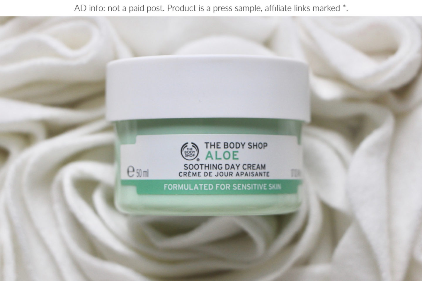 The Body Shop Aloe Soothing Day Cream for Sensitive Skin Review