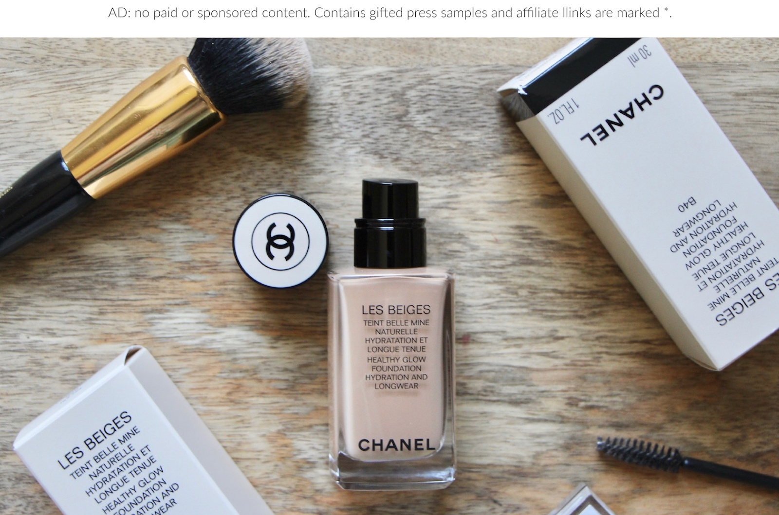 les beiges healthy glow foundation chanel